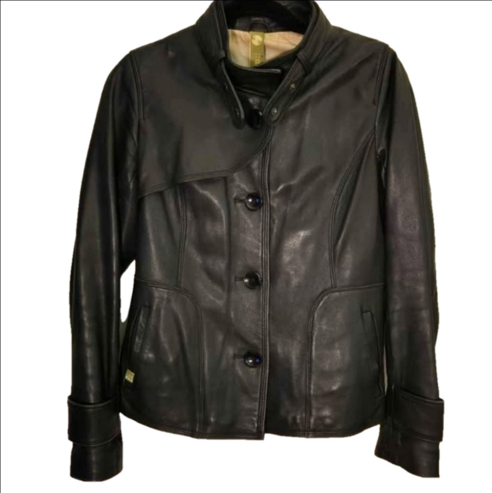 Soia & Kyo Ladies butter soft leather jacket size Medium